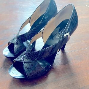 Michael Kors snakeskin heels